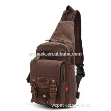 Manufacturers cross body backpack canvas bag